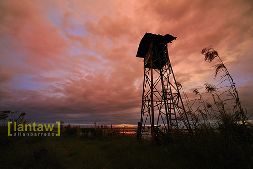 Candaba Watch Tower Afterglow