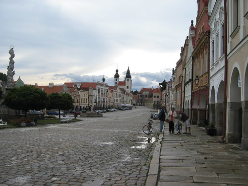 Telc town square