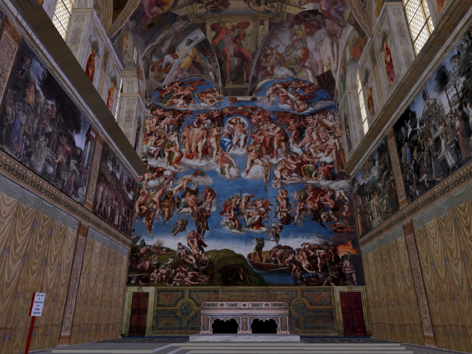 Sistine Chapel Re-Creation, Vassar