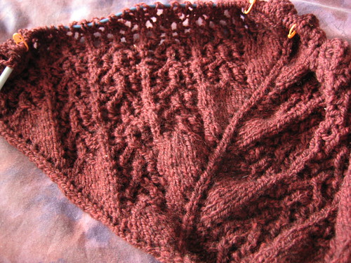 worsted weight shawl