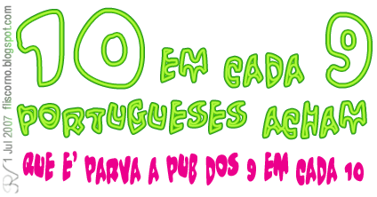 10 em cada 9 portugueses