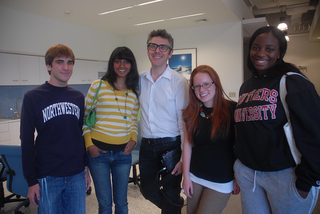 Ira Glass and Sex Etc Teen Editors by Answer at Rutgers