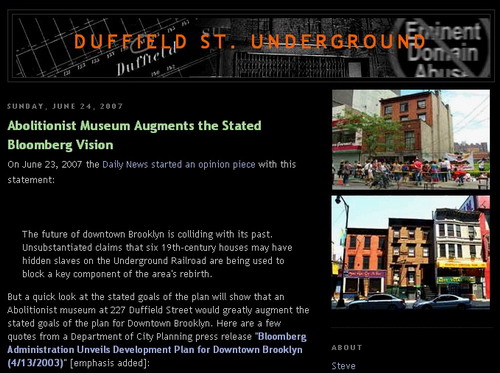 Duffield Street Underground Screencap