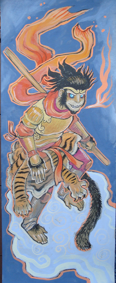 Monkey King Tattoo - 1381 Kingsway st (by Knight st. monkey king