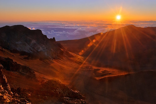 Maui Destination - Haleakala Crater - Sunrise