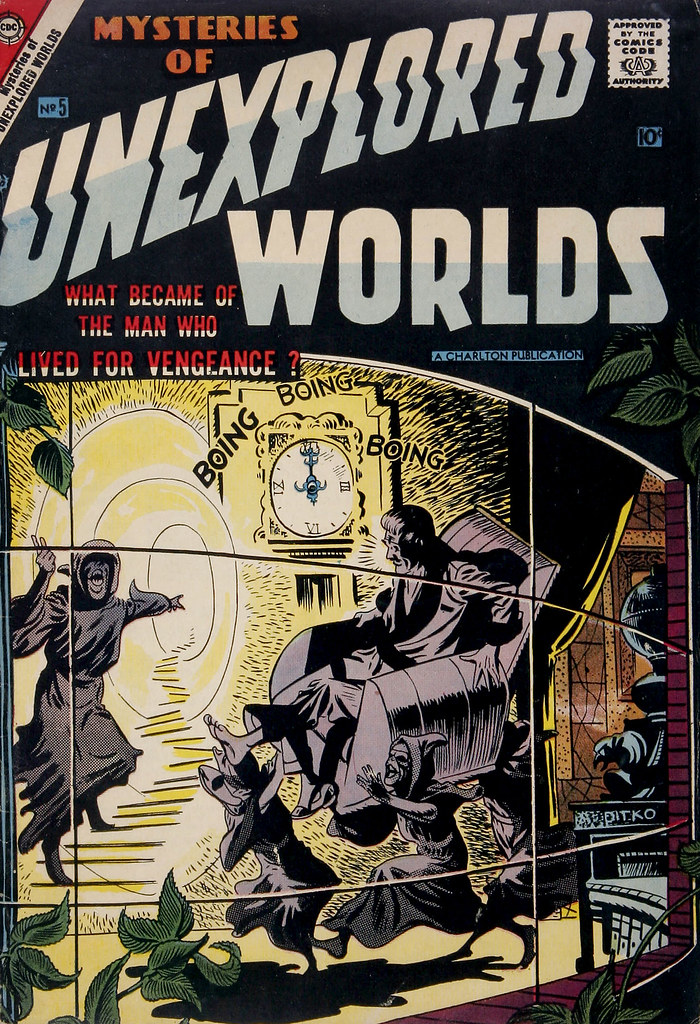 Mysteries of Unexplored Worlds #5 (Charlton, 1957)