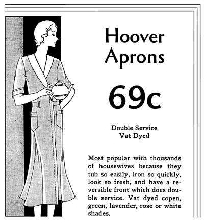 hoover apron