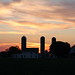 sunsets and silos