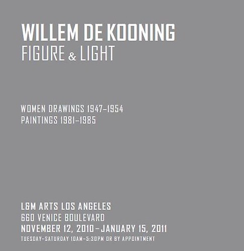 Willem De Kooning L&M Arts