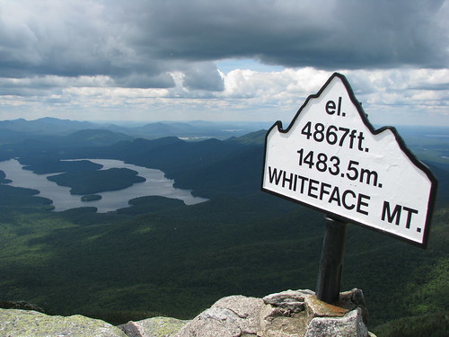 Top of Whiteface Mtn