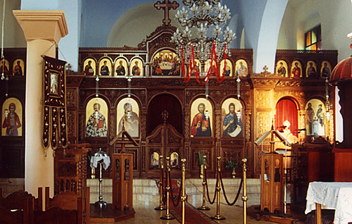 Photo of the Iconostasis of Nea Sinopi