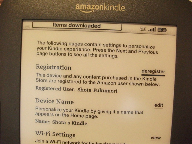 Amazon Kindle 3 arrived
