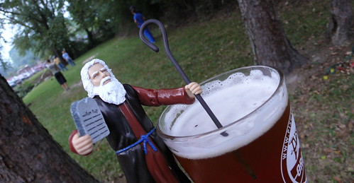 Poses with Moses: Beer