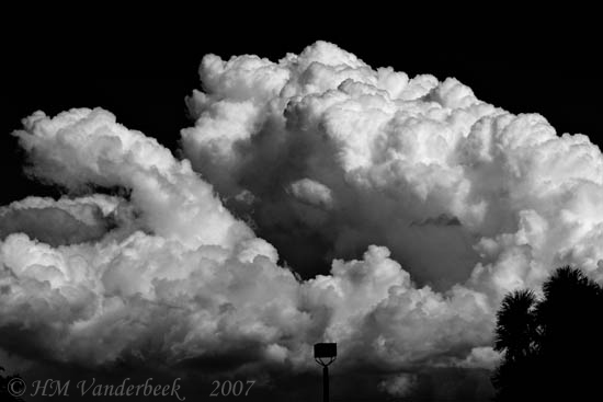 Black and White Clouds Photograph - Black and White Clouds Fine Art Print