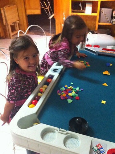 girls playing