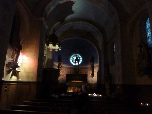 Inside the mysterious church