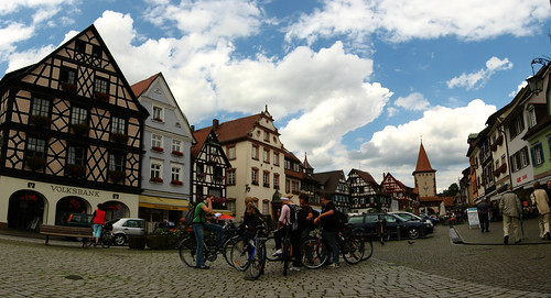 Town center in Gengenbach, Germany
