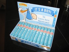 We gave out bubble-gum cigars upon hearing the news. (06/04/07)