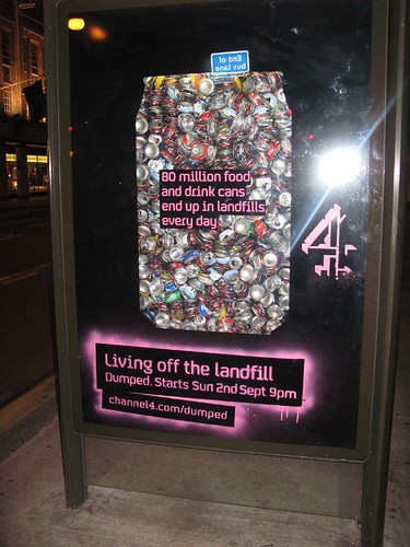 Poster Advertising Channel 4's Dumped