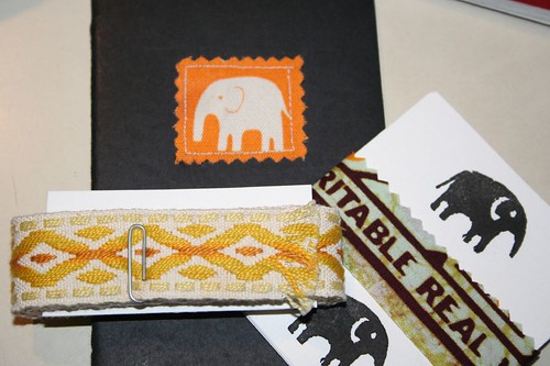 elephants, paper and yellow