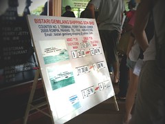 Timing of ferries from Tanjong Gemuk to Pulau Tioman