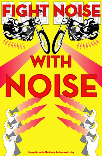Fight Noise with Noise Poster