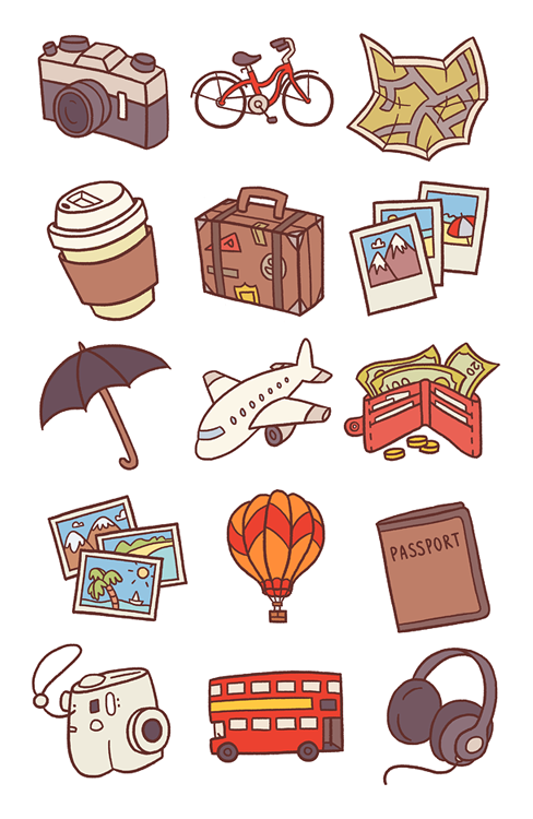 Travel Icons Pt.1