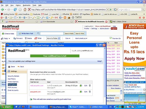Rediffmail Account is Full :-)