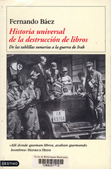 Fernando Báez, Historia universal de la destrucción de libros