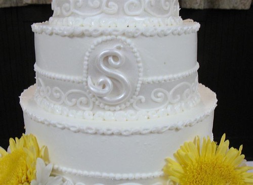 60th Wedding Anniversary Cake Monogram