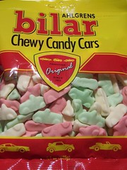 bilar chewy candy cars