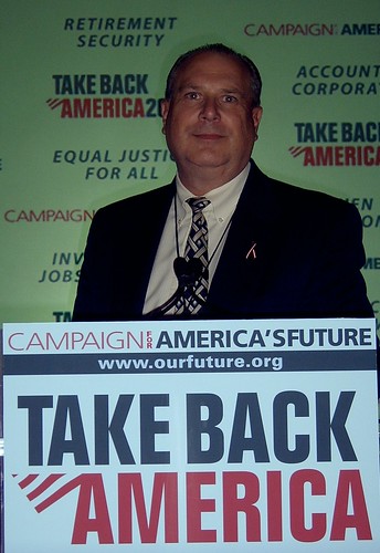 Shawn at Take Back America 2007