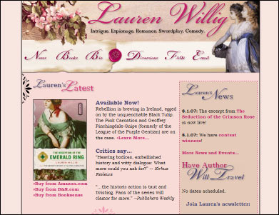 Lauren Willig's Website~