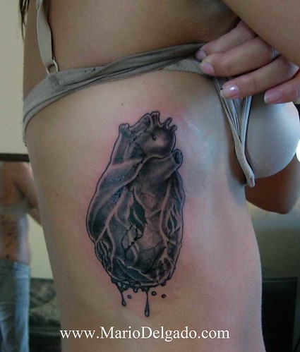 broken heart tattoo. Broken Heart