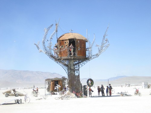 Steampunk Treehouse, Burning Man 2007