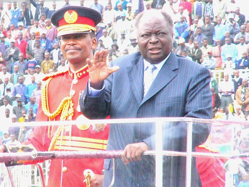 Kibaki; symbol of the ruling class