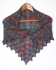 Shetland Triangle shawl - by Spamily