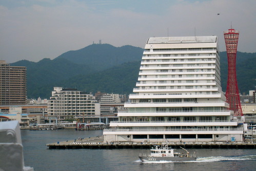 Terminal pier in Kobe port