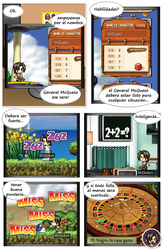 Maple Story - Maple 8 Comic #002: Al Menos Fuerte de Corazon