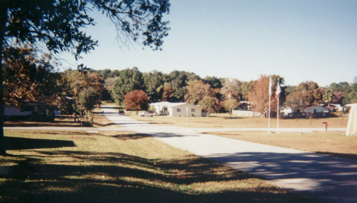 My neighborhood in Citrus County, December 2002