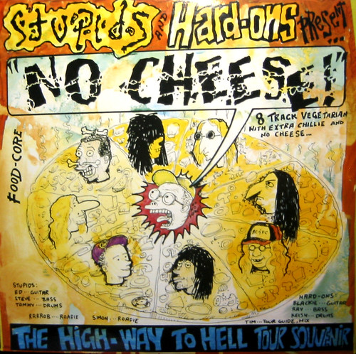 stupids/hard-ons - no cheese 10in