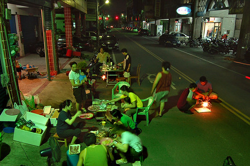 Moon Festival Party on the Street