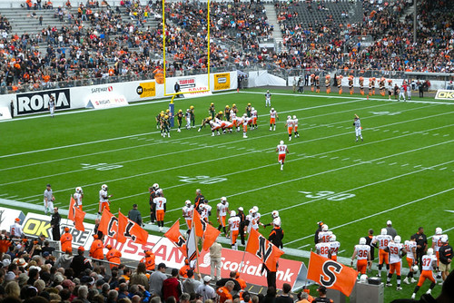 BC Lions at Empire Field