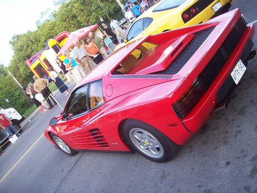 A Ferrari Testarossa!