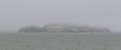 alcatraz in the fog