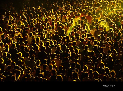 Yellow crowd