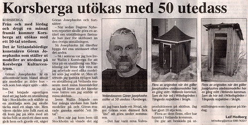 Vetlanda-Posten, Utställning, Korsberga