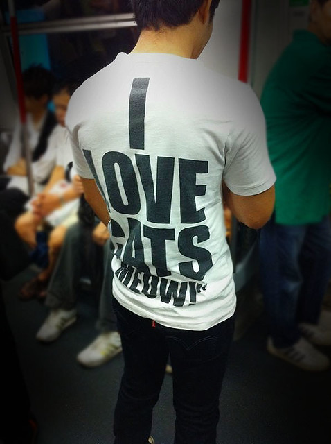 I Love Cats-Meow T-Shirt