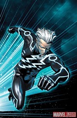 03 AVENGERS ACADEMY #7 TRON Variant, featuring Quicksilver
