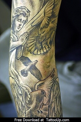 Dragon Cool Arm Tattoos Designs for Men 2011